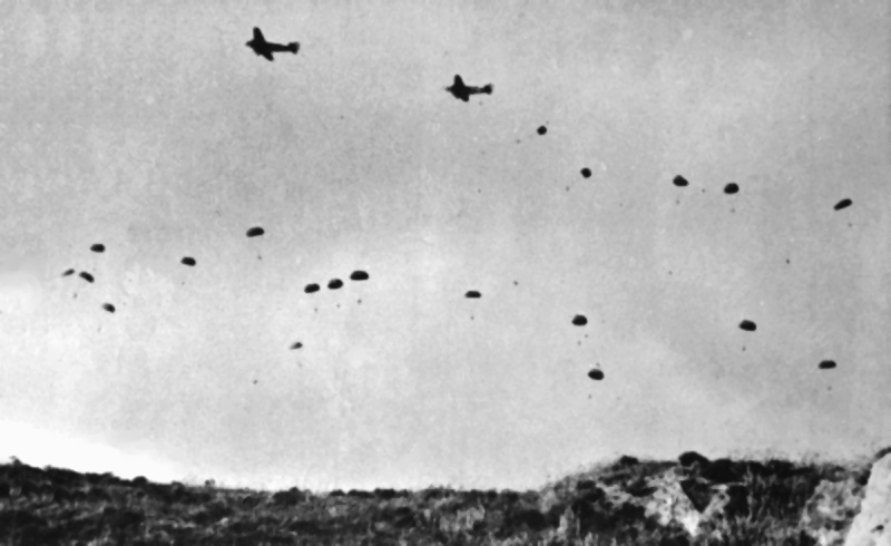 Paracaidistas Alemanes Creta