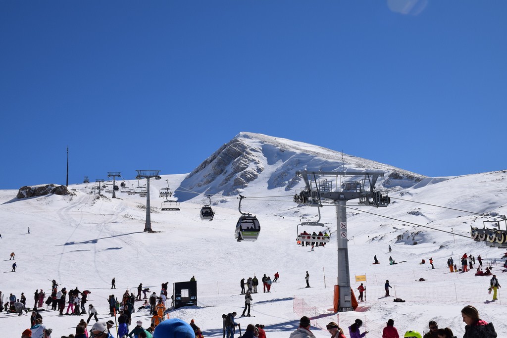 esquí en Grecia